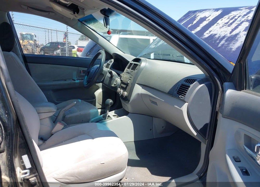 2008 KIA SPECTRA EX VIN: KNAFE122085557003