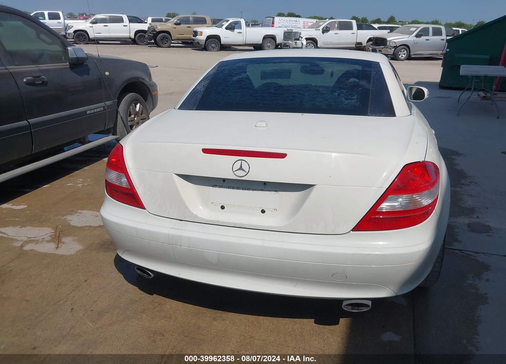 2008 MERCEDES-BENZ SLK 350 VIN: WDBWK56F88F189419