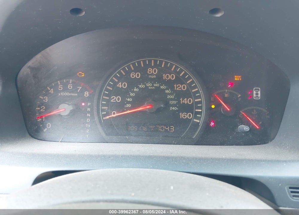 2004 HONDA ACCORD 2.4 LX VIN: 1HGCM56394A044189