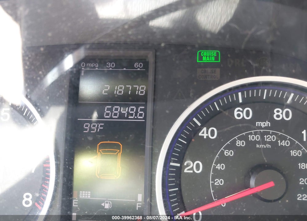 2008 HONDA CR-V EX-L VIN: 5J6RE38728L008472