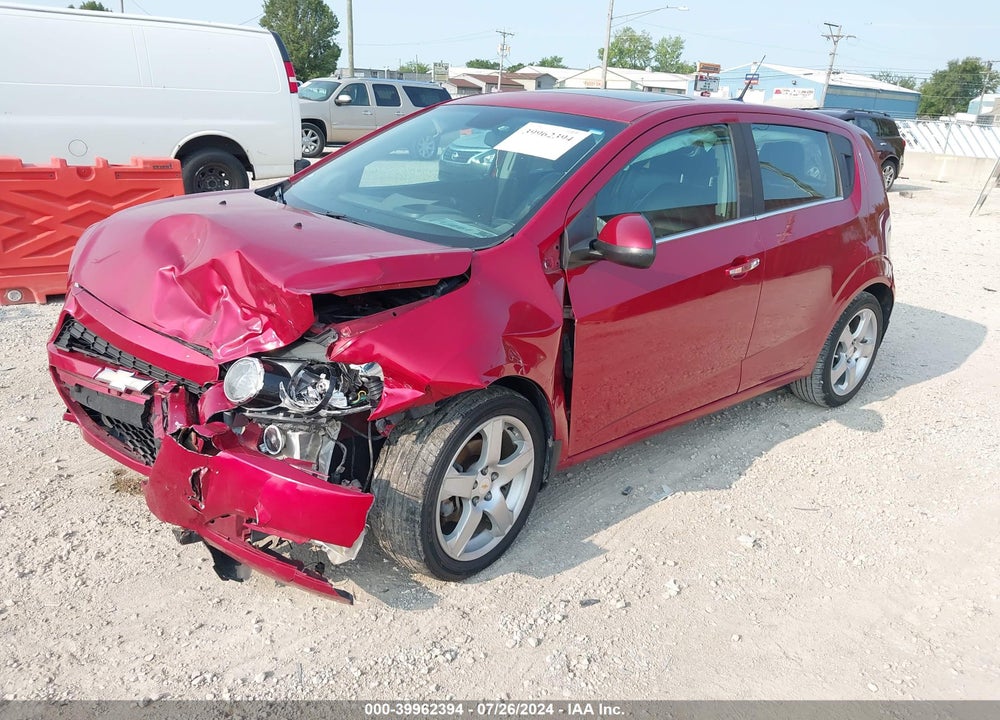 2012 CHEVROLET SONIC 2LZ VIN: 1G1JE6SH2C4141203