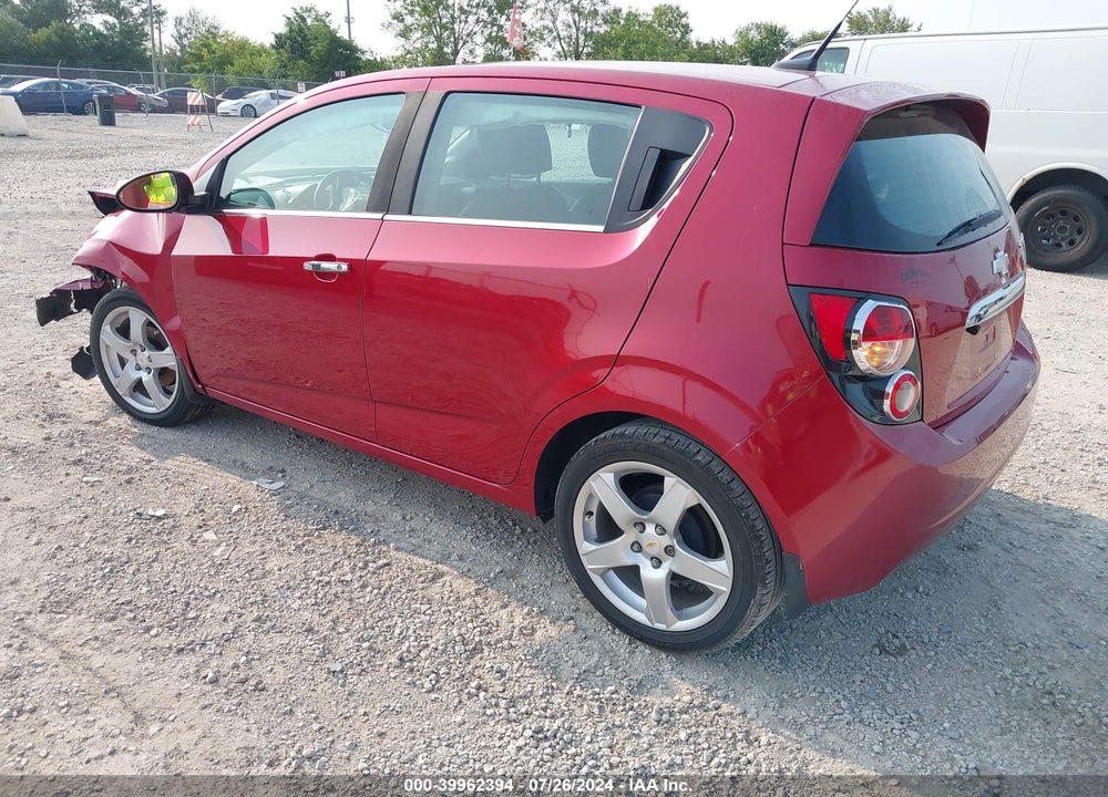 2012 CHEVROLET SONIC 2LZ VIN: 1G1JE6SH2C4141203