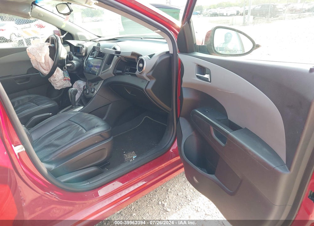 2012 CHEVROLET SONIC 2LZ VIN: 1G1JE6SH2C4141203