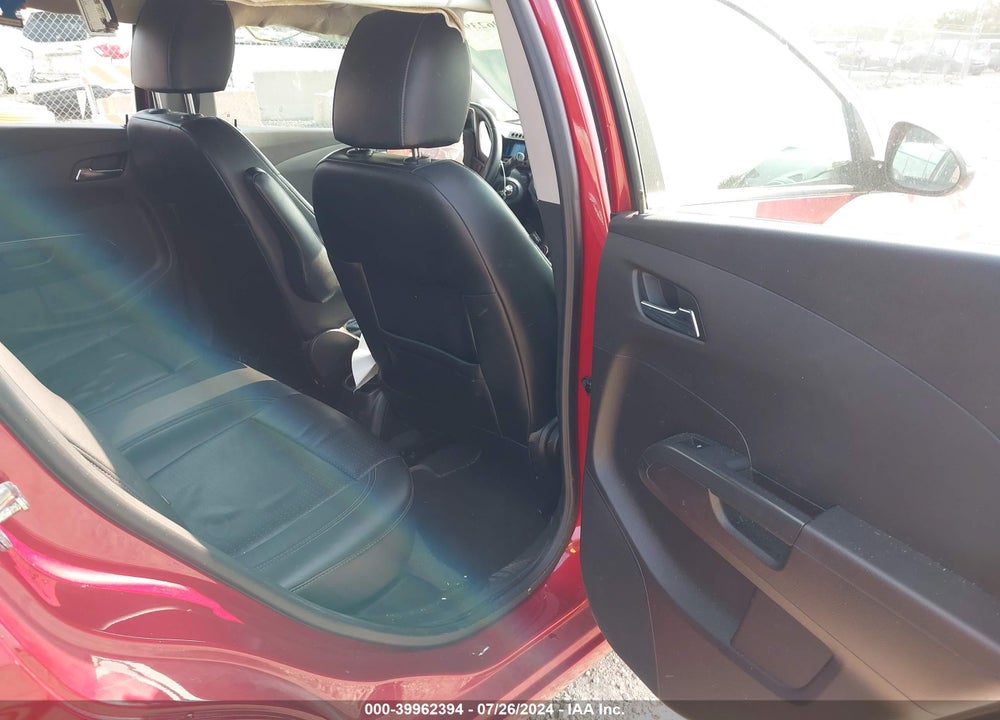 2012 CHEVROLET SONIC 2LZ VIN: 1G1JE6SH2C4141203
