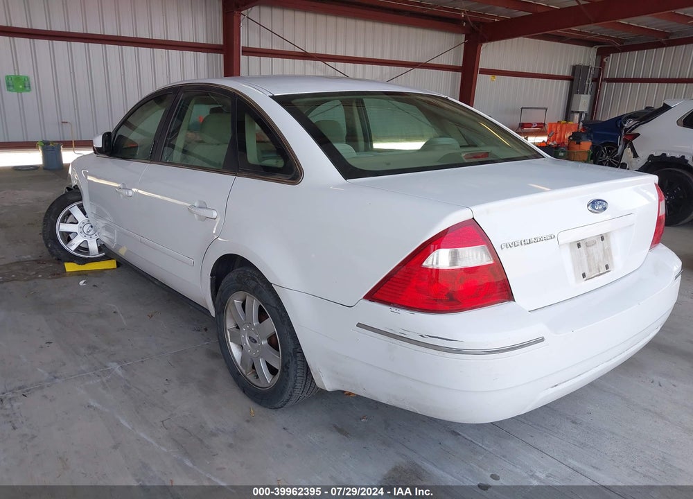 2005 FORD FIVE HUNDRED SE VIN: 1FAFP23105G165167
