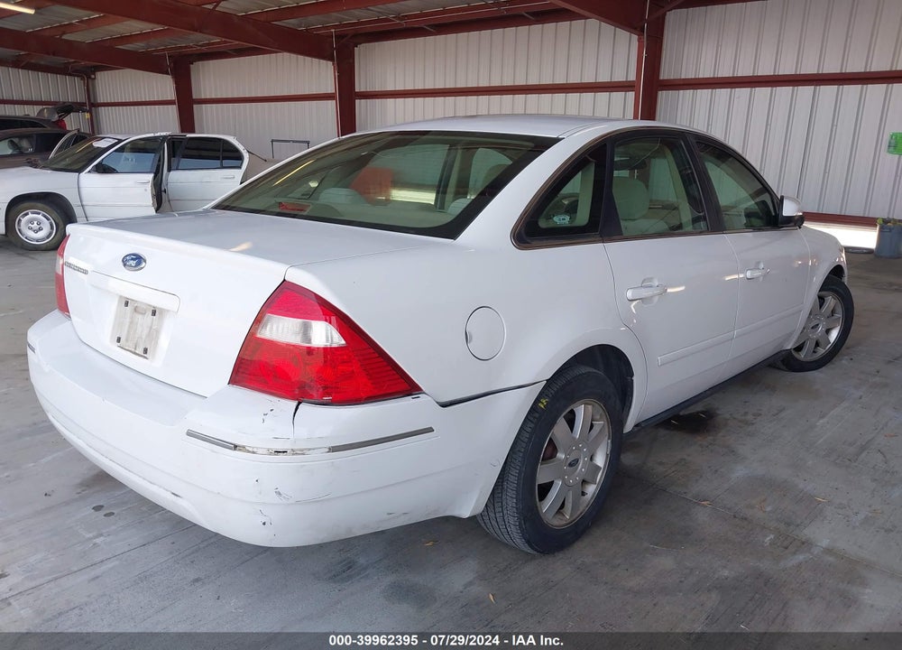2005 FORD FIVE HUNDRED SE VIN: 1FAFP23105G165167