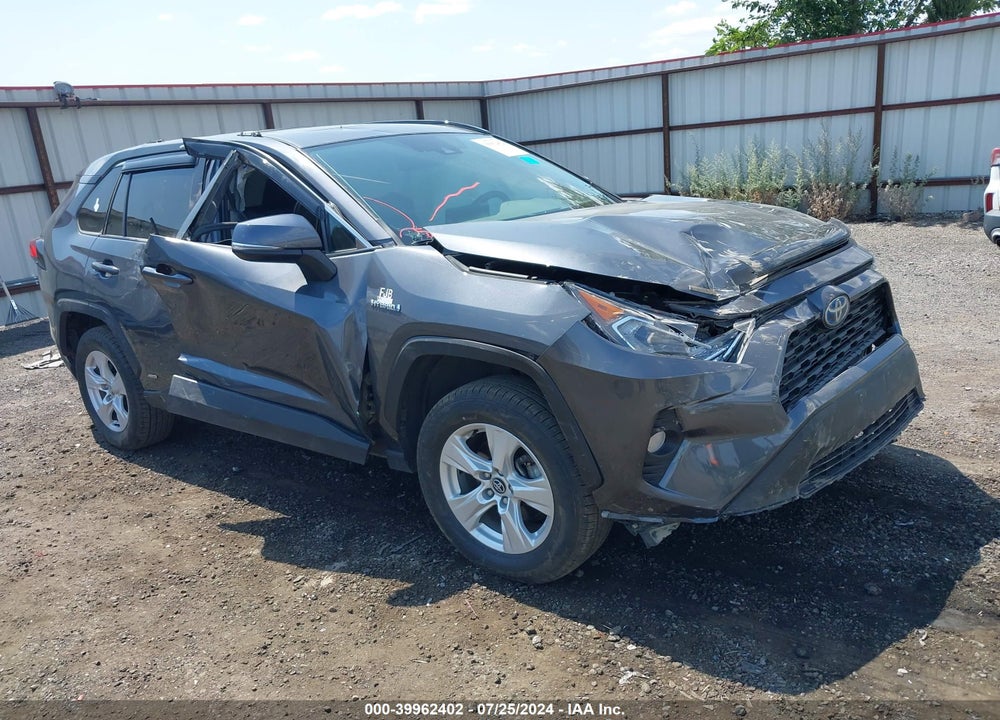 2021 TOYOTA RAV4 HYBRID XLE VIN: 2T3R6RFV7MW005033