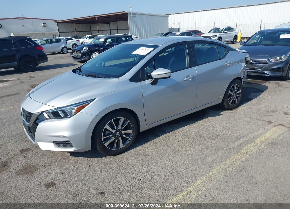 2021 NISSAN VERSA SV XTRONIC CVT VIN: 3N1CN8EV9ML865580