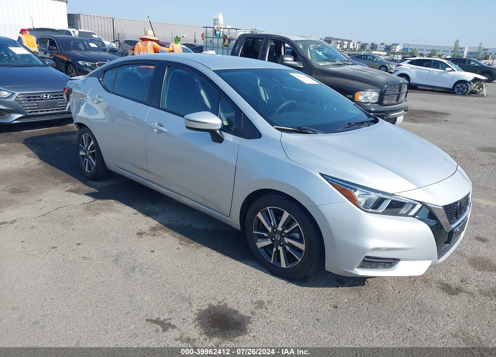 2021 NISSAN VERSA SV XTRONIC CVT VIN: 3N1CN8EV9ML865580