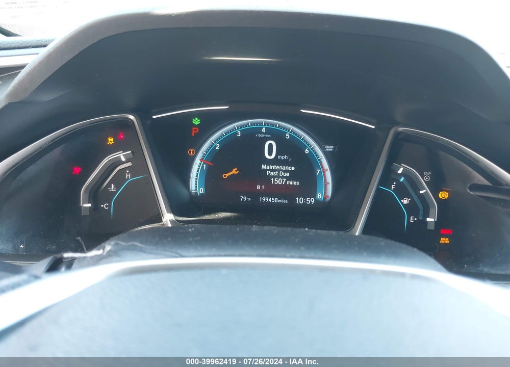 2017 HONDA CIVIC EX VIN: 19XFC2F77HE207960