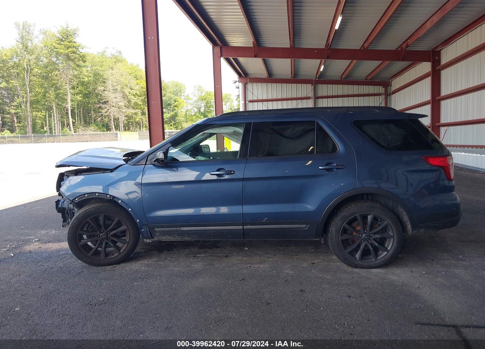 2018 FORD EXPLORER VIN: 1FM5K8D81JGA62283