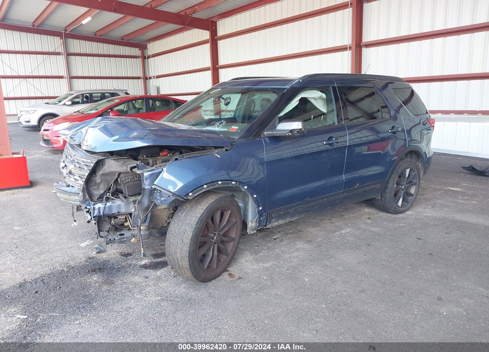 2018 FORD EXPLORER VIN: 1FM5K8D81JGA62283