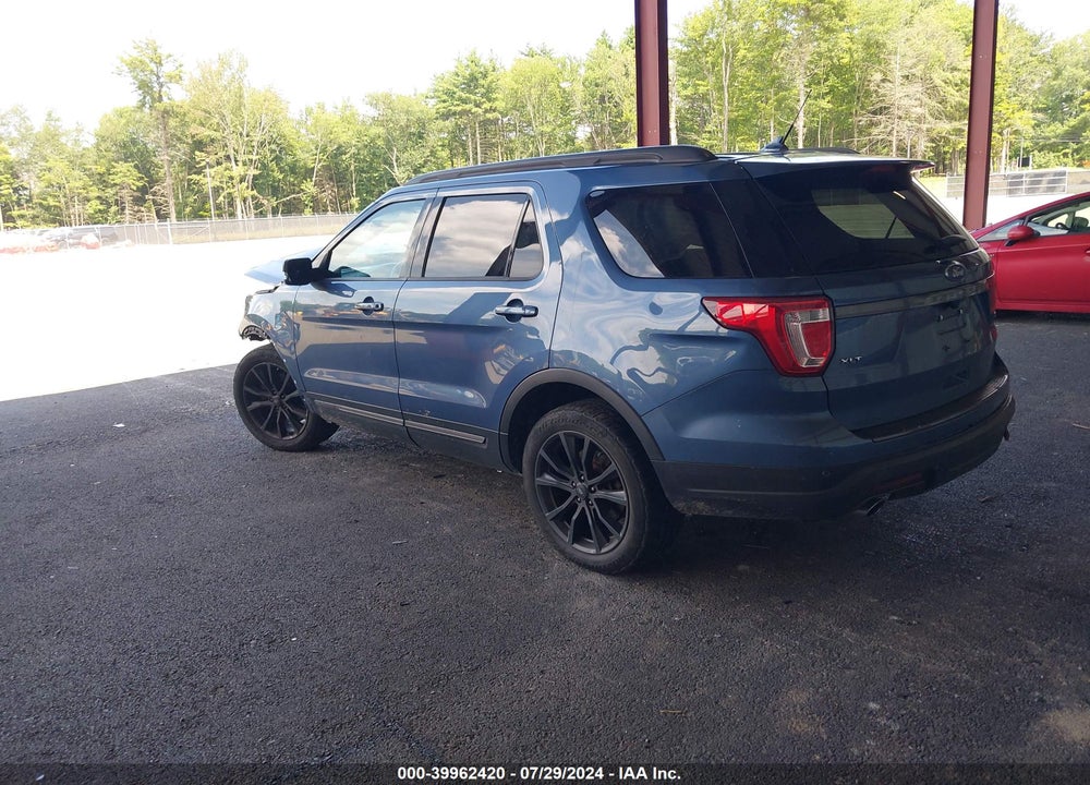 2018 FORD EXPLORER VIN: 1FM5K8D81JGA62283