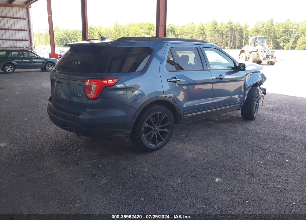 2018 FORD EXPLORER VIN: 1FM5K8D81JGA62283