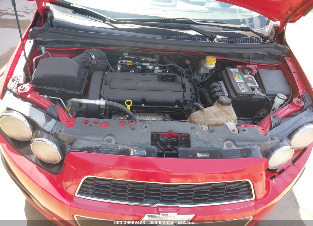 2013 CHEVROLET SONIC LT AUTO VIN: 1G1JC6SH7D4184135