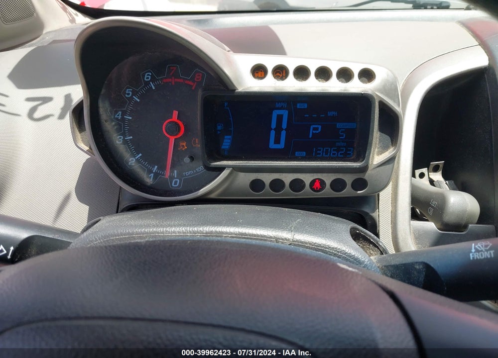 2013 CHEVROLET SONIC LT AUTO VIN: 1G1JC6SH7D4184135