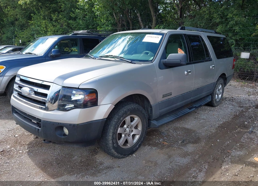 2007 FORD EXPEDITION EL XLT VIN: 1FMFK16537LA03251