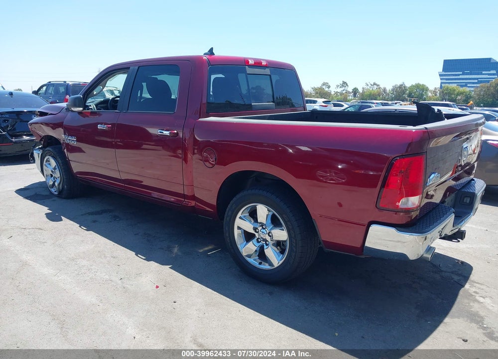 2017 RAM 1500 BIG HORN 4X2 5'7 BOX VIN: 1C6RR6LTXHS629701