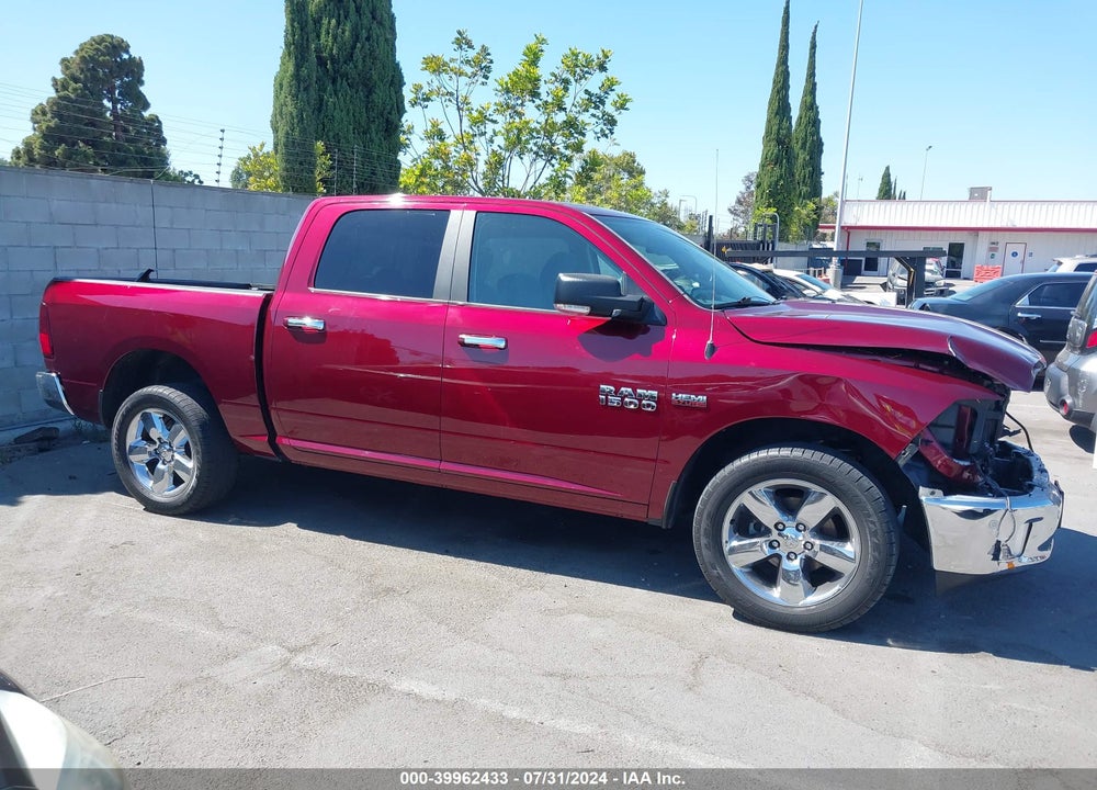 2017 RAM 1500 BIG HORN 4X2 5'7 BOX VIN: 1C6RR6LTXHS629701