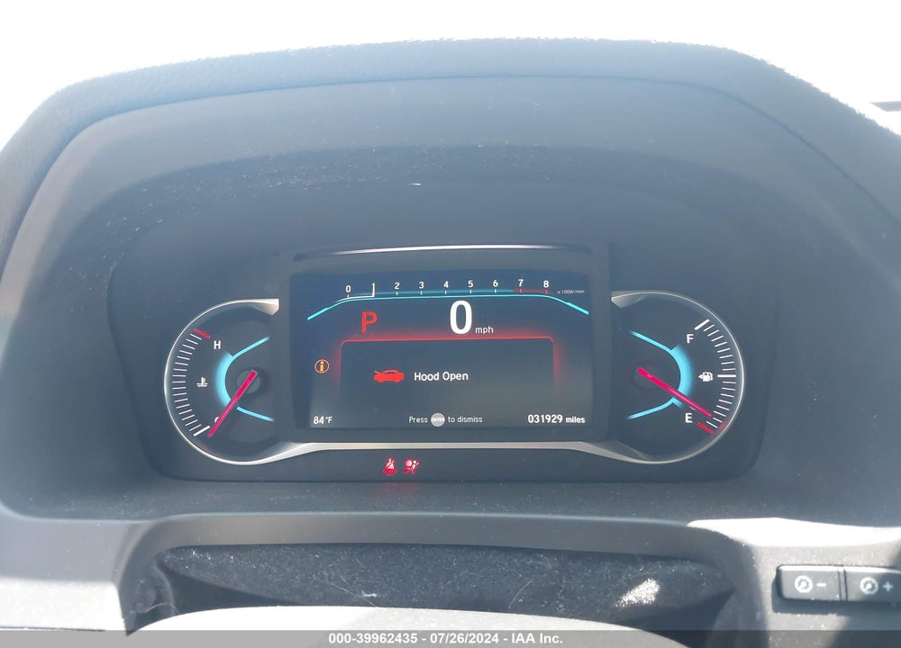 2020 HONDA PASSPORT AWD ELITE VIN: 5FNYF8H03LB016767