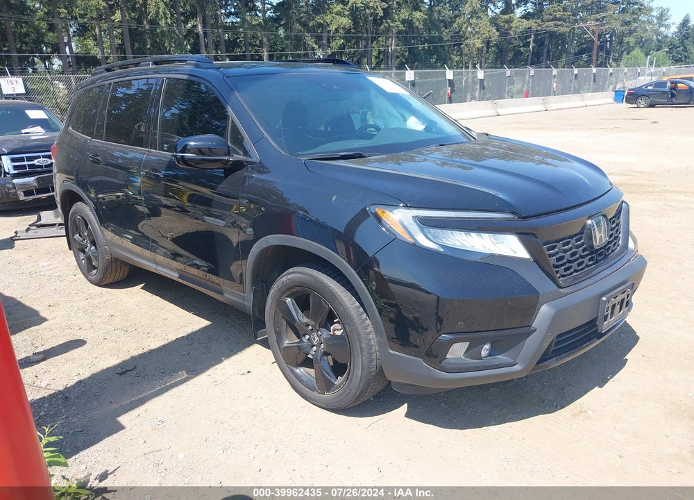 2020 HONDA PASSPORT AWD ELITE VIN: 5FNYF8H03LB016767