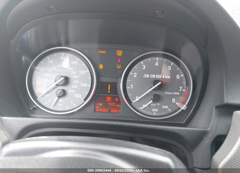 2013 BMW 335IS VIN: WBADX1C5XDJ128592