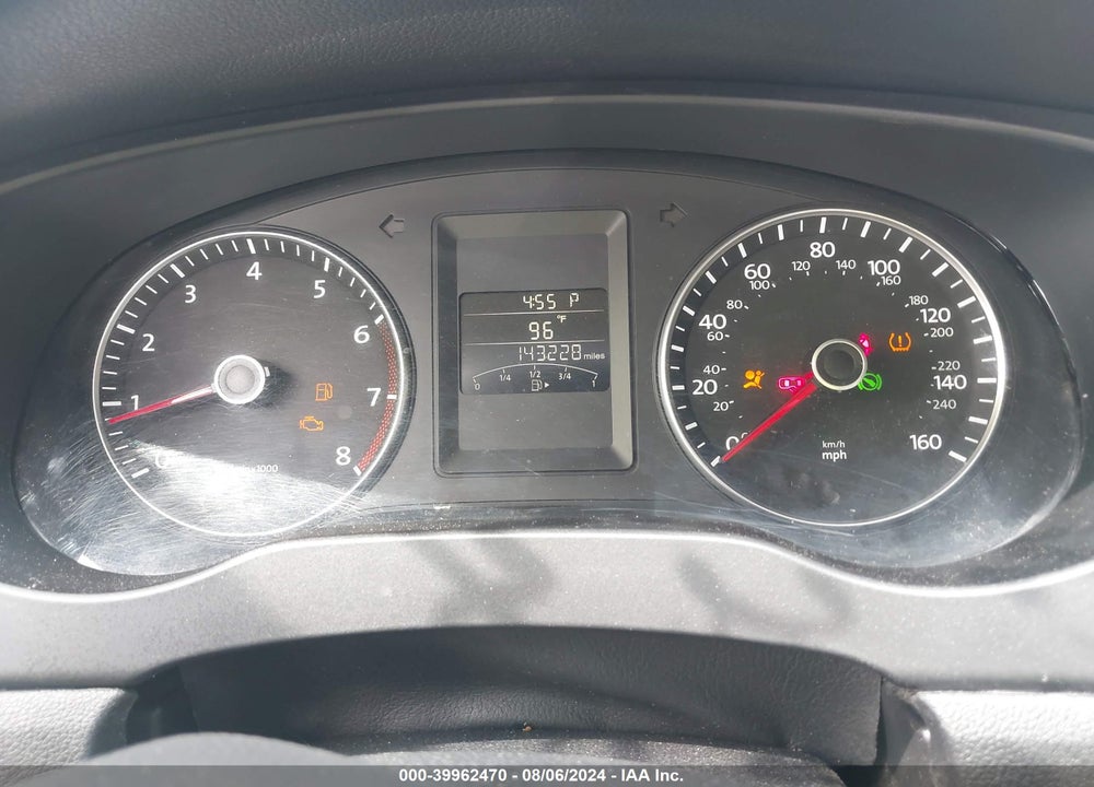 2013 VOLKSWAGEN JETTA 2.5L SE VIN: 3VWDX7AJ3DM372445