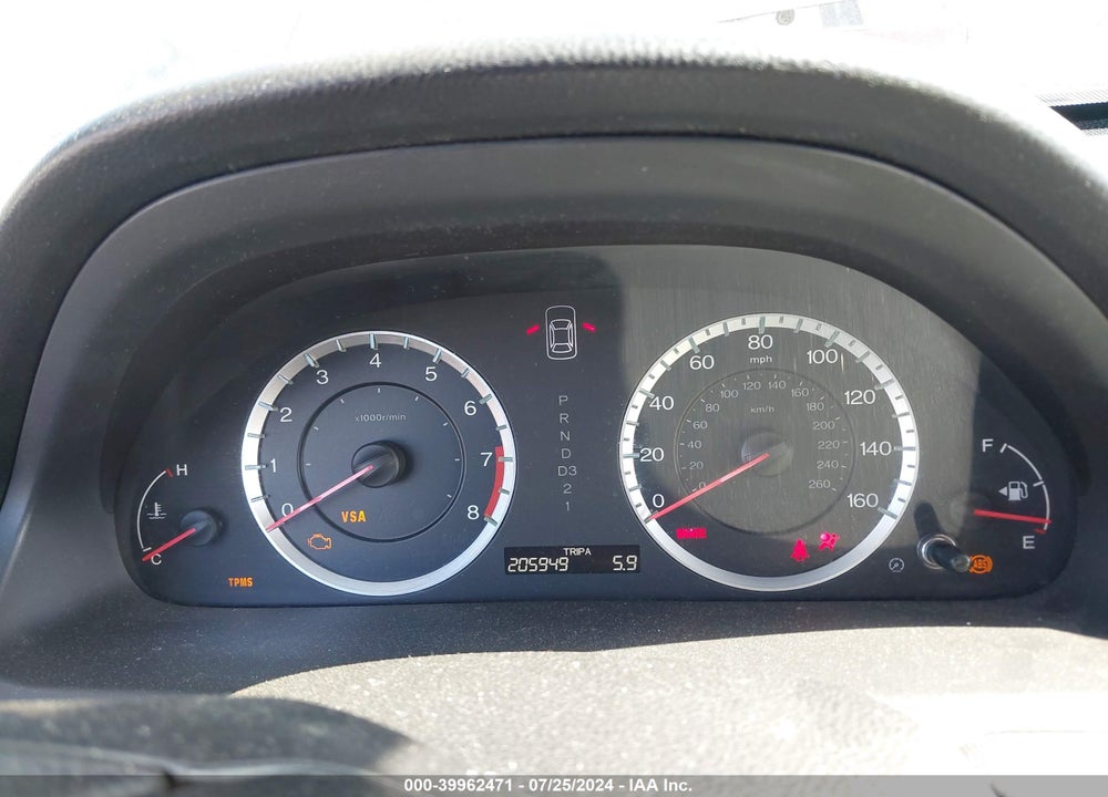 2010 HONDA ACCORD 2.4 LX-P VIN: 1HGCP2F46AA104519