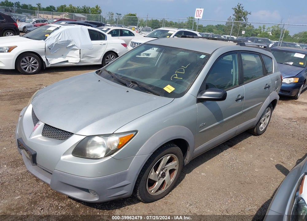2003 PONTIAC VIBE VIN: 5Y2SL62853Z418589