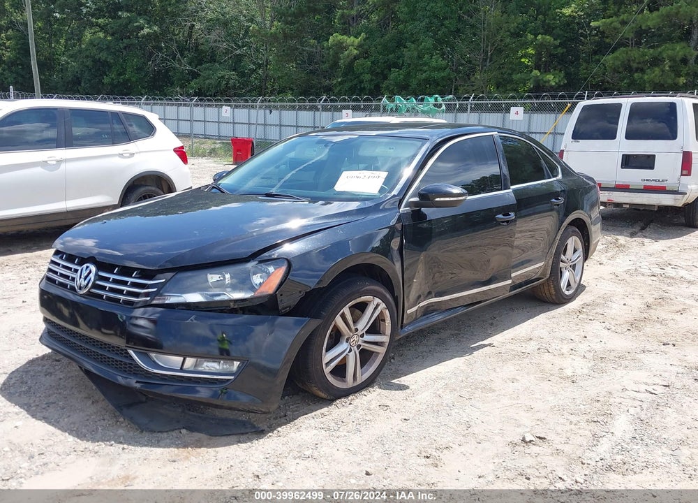 2012 VOLKSWAGEN PASSAT 2.0L TDI SEL PREMIUM VIN: 1VWCN7A39CC084495