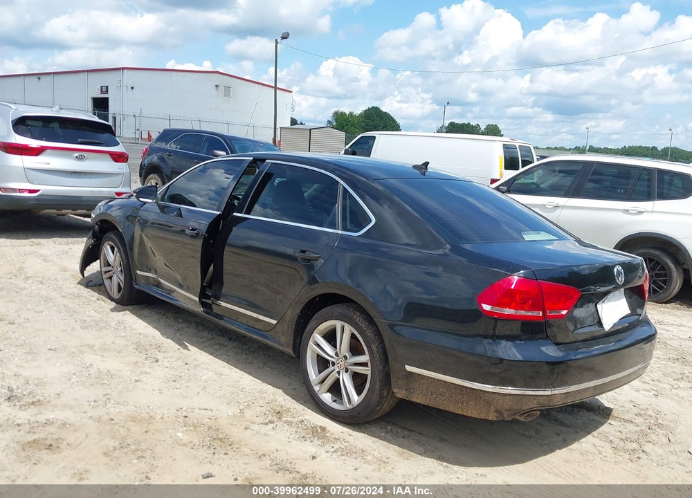 2012 VOLKSWAGEN PASSAT 2.0L TDI SEL PREMIUM VIN: 1VWCN7A39CC084495