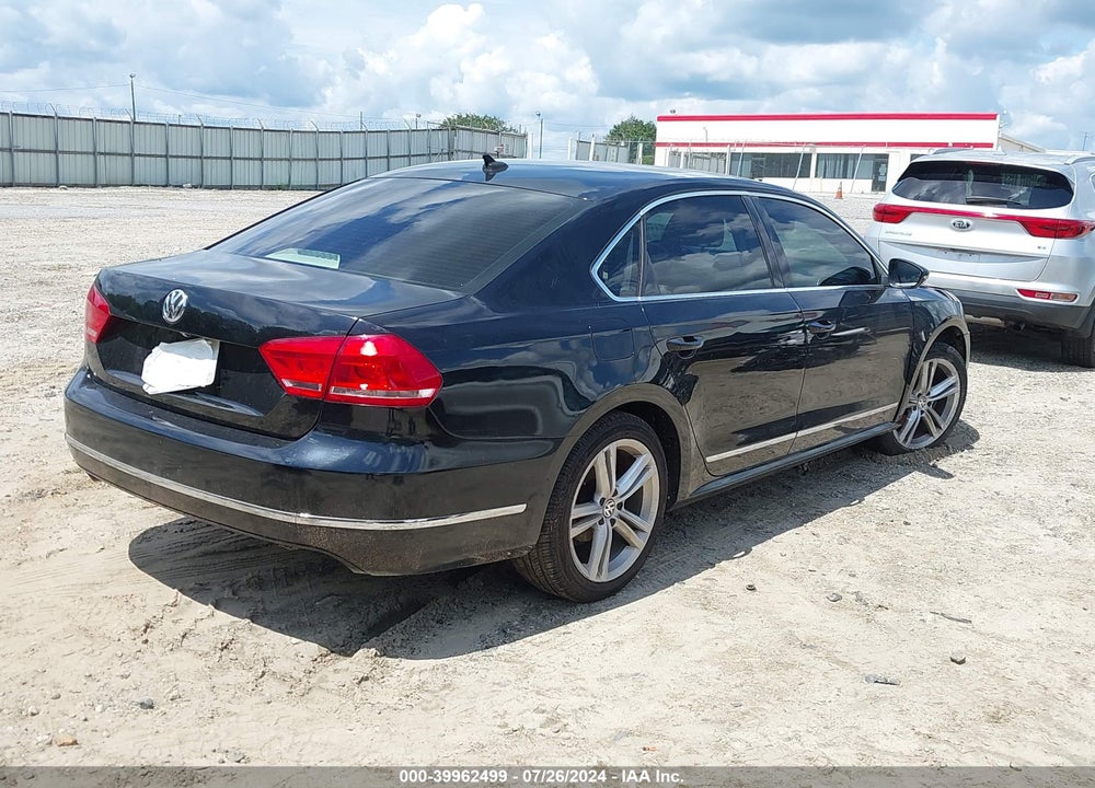 2012 VOLKSWAGEN PASSAT 2.0L TDI SEL PREMIUM VIN: 1VWCN7A39CC084495
