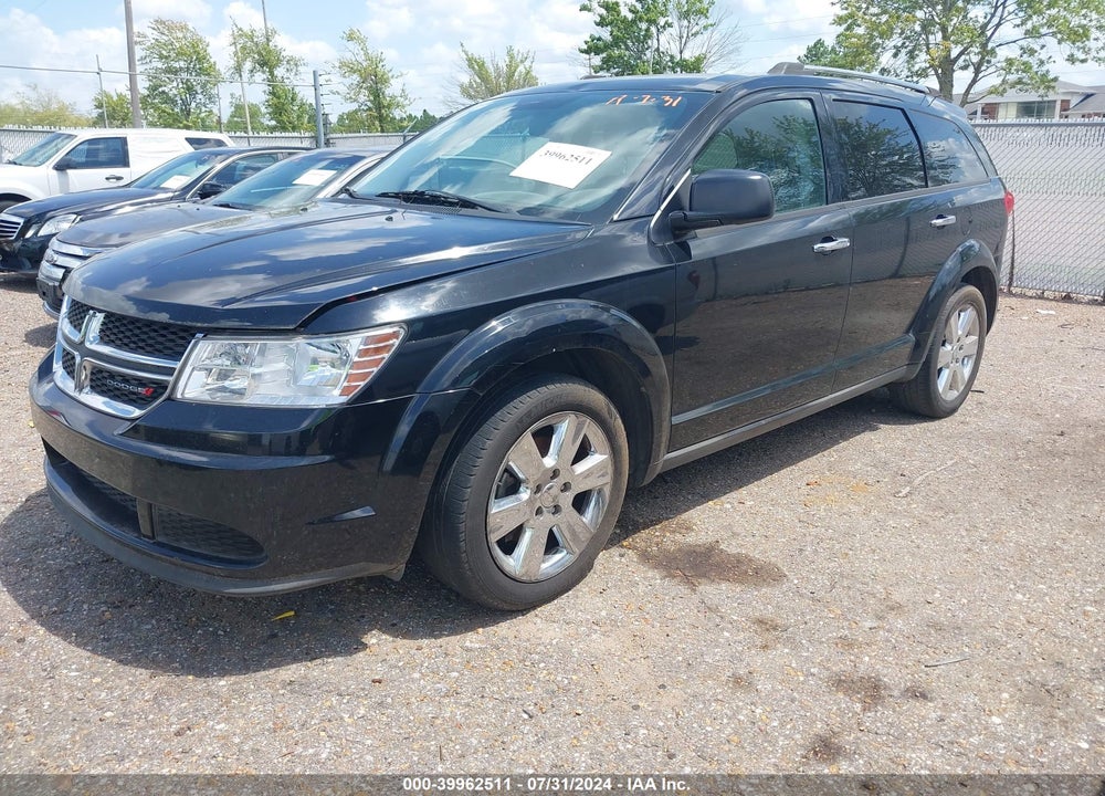 2014 DODGE JOURNEY SE VIN: 3C4PDCAB9ET317208