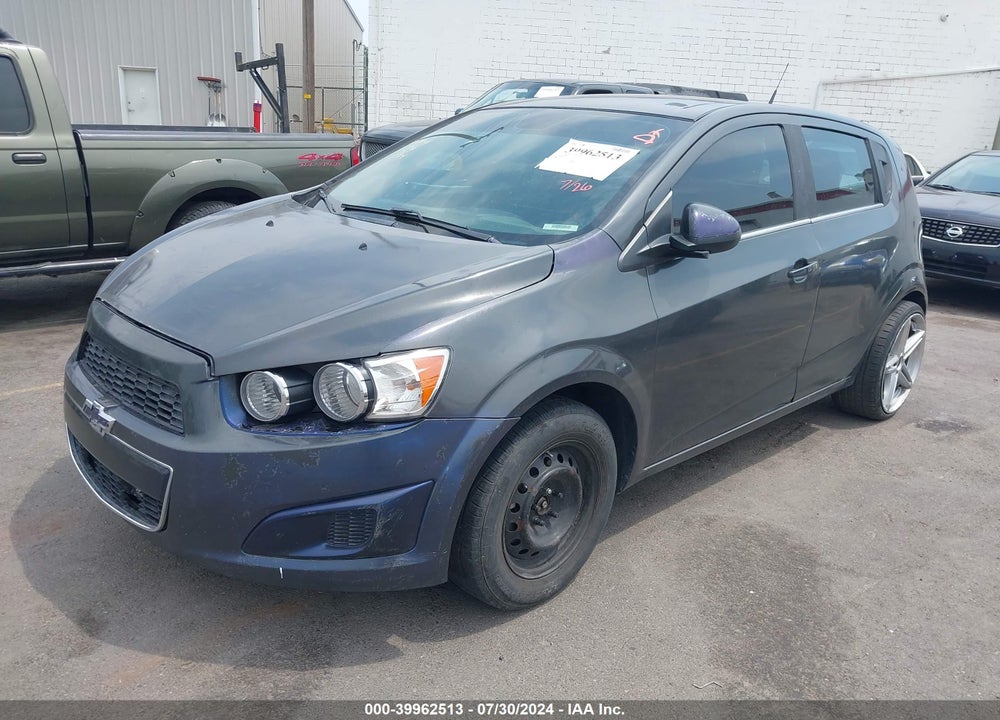 2013 CHEVROLET SONIC LT AUTO VIN: 1G1JC6SBXD4156213