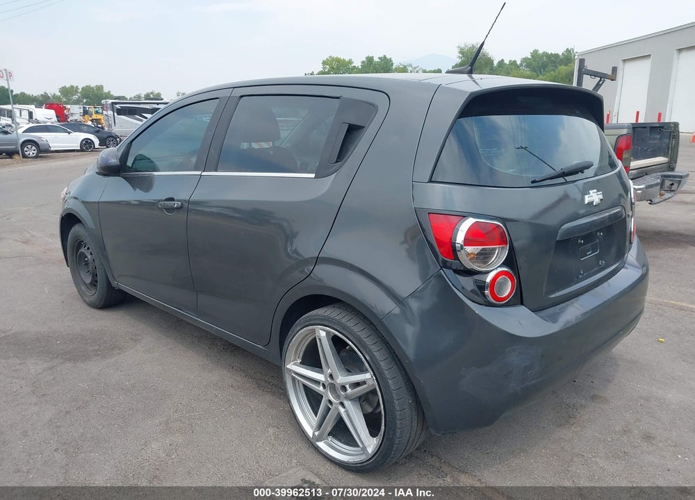2013 CHEVROLET SONIC LT AUTO VIN: 1G1JC6SBXD4156213