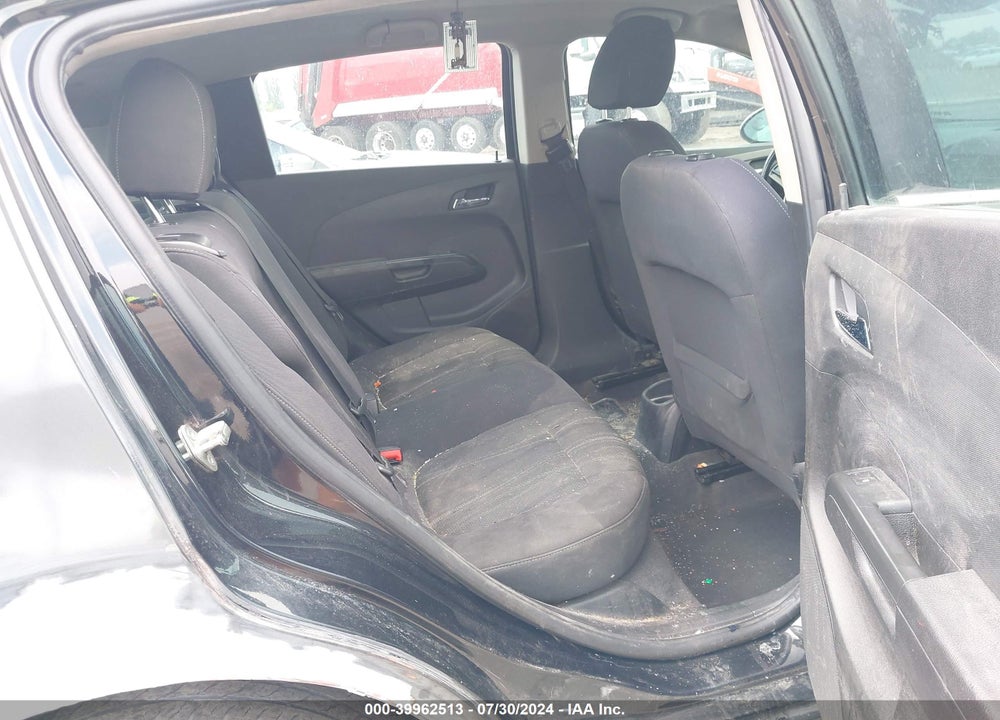 2013 CHEVROLET SONIC LT AUTO VIN: 1G1JC6SBXD4156213