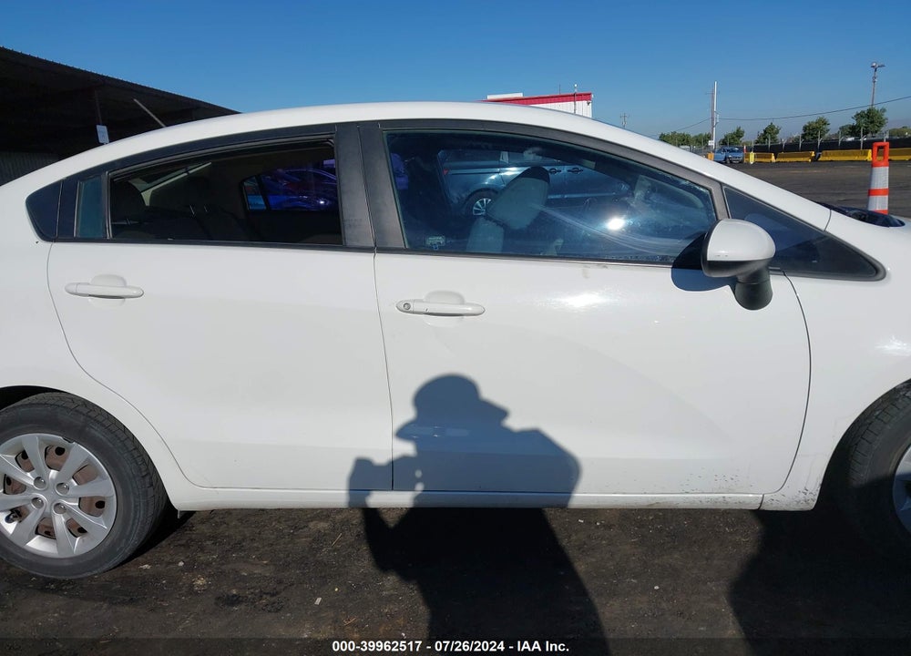2013 KIA RIO LX VIN: KNADM4A35D6129499