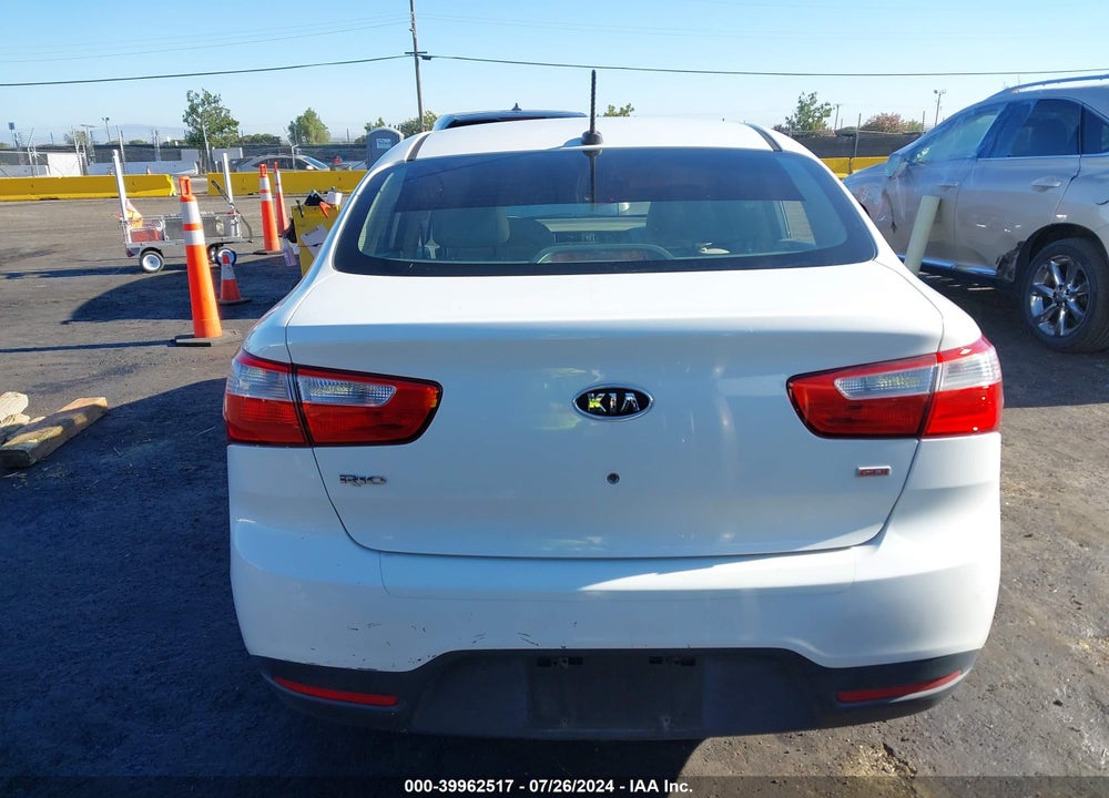 2013 KIA RIO LX VIN: KNADM4A35D6129499