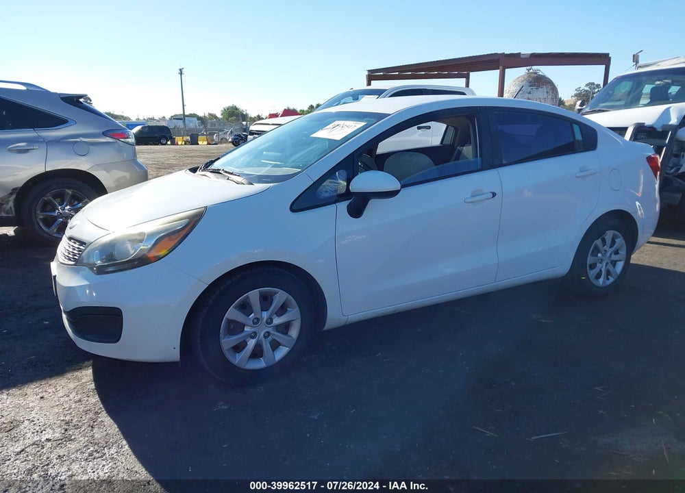 2013 KIA RIO LX VIN: KNADM4A35D6129499