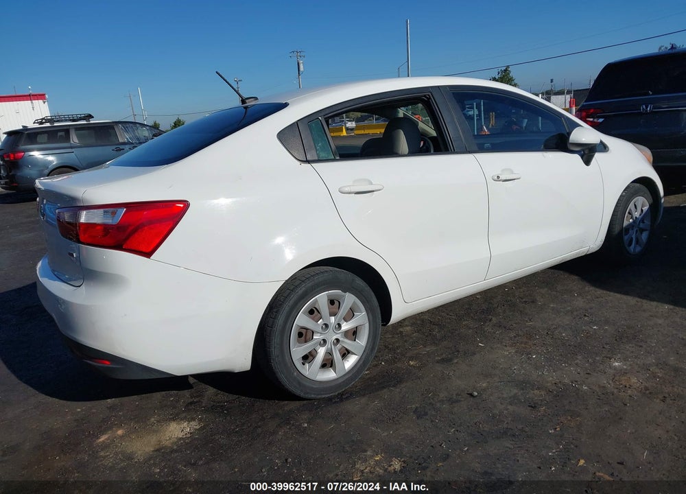 2013 KIA RIO LX VIN: KNADM4A35D6129499