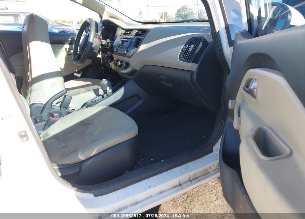 2013 KIA RIO LX VIN: KNADM4A35D6129499