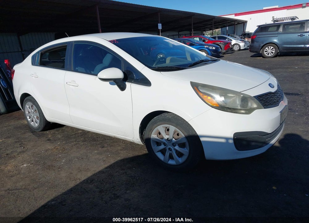 2013 KIA RIO LX VIN: KNADM4A35D6129499