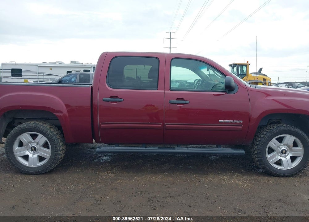 2013 GMC SIERRA 1500 SLE VIN: 3GTP2VE71DG321526