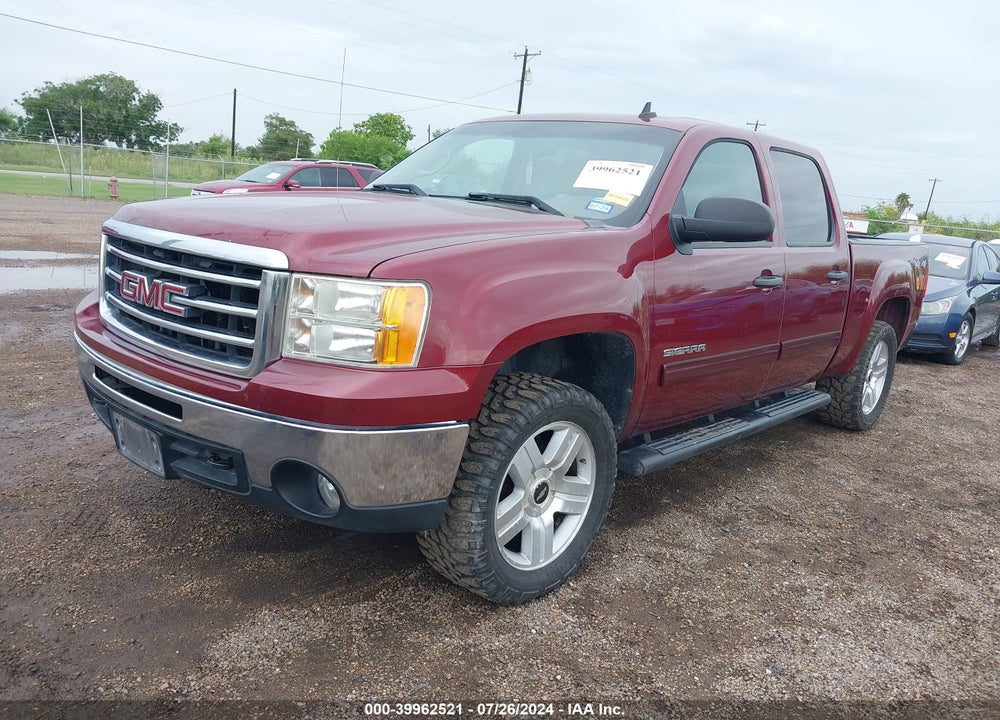 2013 GMC SIERRA 1500 SLE VIN: 3GTP2VE71DG321526