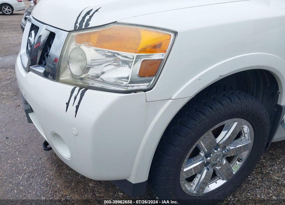2010 NISSAN ARMADA PLATINUM VIN: 5N1BA0NF7AN602929