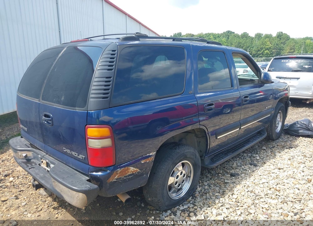 2001 CHEVROLET TAHOE LT VIN: 1GNEC13TX1J121811