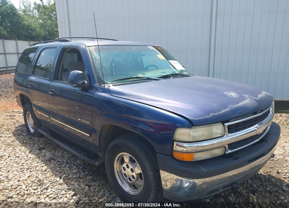 2001 CHEVROLET TAHOE LT VIN: 1GNEC13TX1J121811