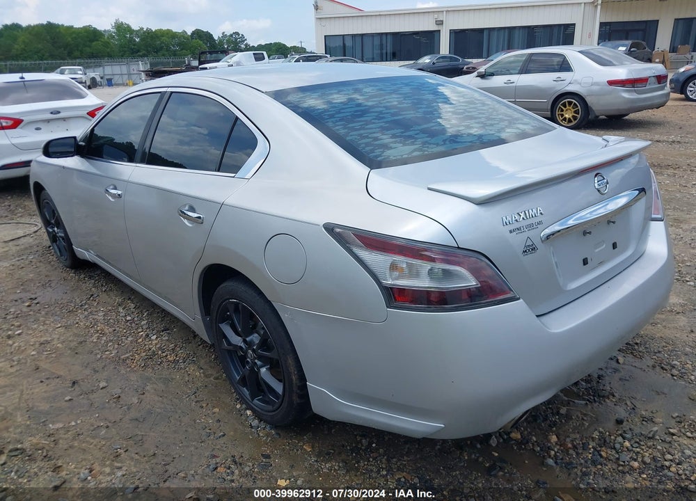 2012 NISSAN MAXIMA 3.5 S VIN: 1N4AA5AP9CC817874