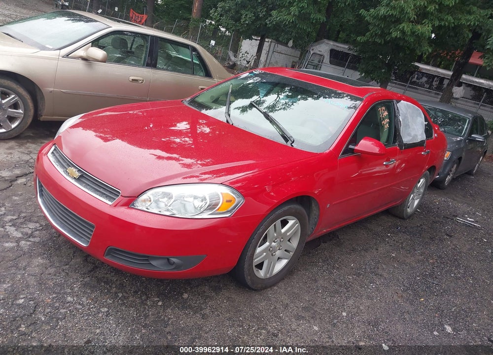 2007 CHEVROLET IMPALA LTZ VIN: 2G1WU58R079246957