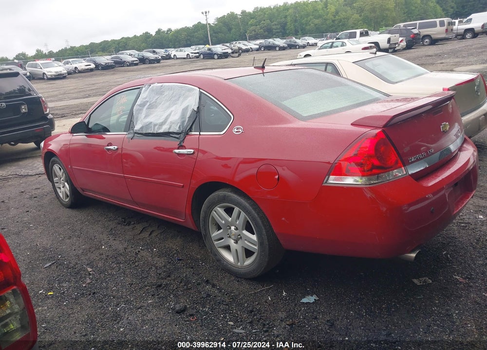 2007 CHEVROLET IMPALA LTZ VIN: 2G1WU58R079246957